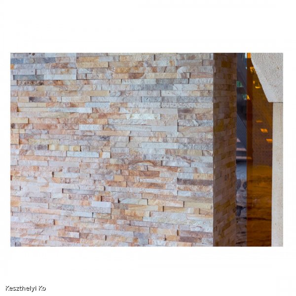 kőpanel,vágott kvarcit panel